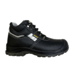IMPACT WORKER LACE SAFETY BOOTS - BLACK