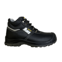 IMPACT WORKER LACE SAFETY BOOTS - BLACK