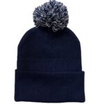 BOBBLE HAT - NAVY