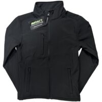 MEN'S NEW IMPACT SOFTSHELL JACKET - BLACK