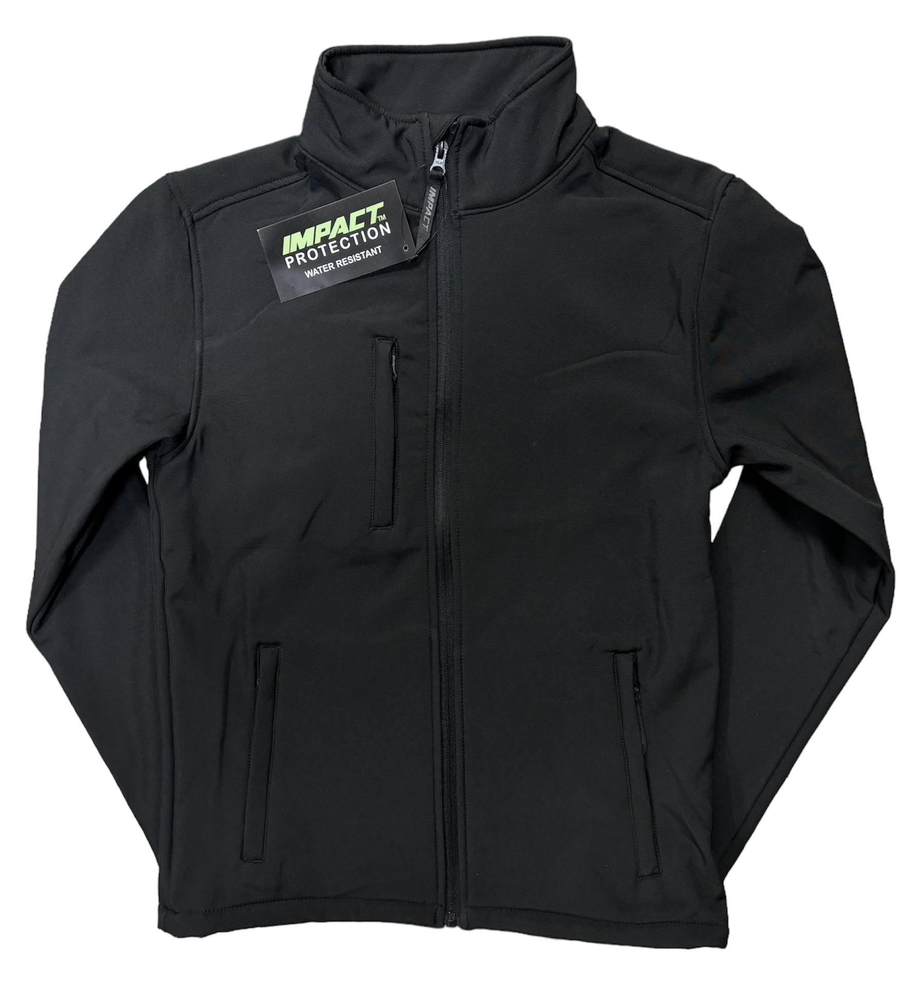 MEN'S NEW IMPACT SOFTSHELL JACKET - BLACK