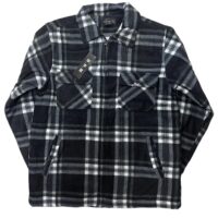 MEN'S FLEECE LINED SHIRT JACKET