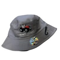 RED TRACTOR BUCKET HAT