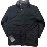 MEN'S DARBY WATERPROOF INSULATED PARKA JACKET - BLACK