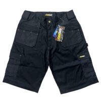 MEN'S STANDSAFE CONTRAST WORK SHORTS - BLACK