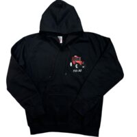 110-90 HOODIE - BLACK