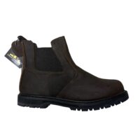 MEN'S GR20 SLIP ON SAFETY BOOT - BROWN