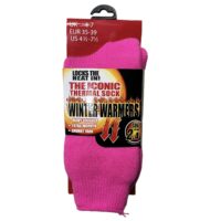 LADIES ICONIC THERMAL SOCK - PINK