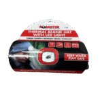 BEANIE HAT WITH LED LIGHT - GREY