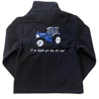 KIDS 8210 TRACTOR BACK LOGO - BLACK