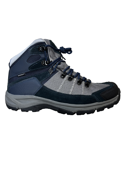 MEN'S WATERPROOF HIKING BOOTS - NAVY