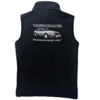 NEW TWINCAM 16 SOFTSHELL GILET - BLACK