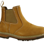 MEN'S GROUNDWORK SLIP ON SAFETY BOOT - HONEY