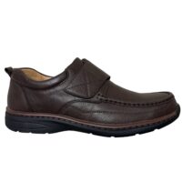 MEN'S CHARLES SOUTHWELL VELCRO SHOE / DESMOND - BROWN