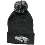 IS200 CAR BOBBLE HAT - GREY