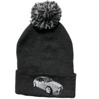 IS200 CAR BOBBLE HAT - GREY