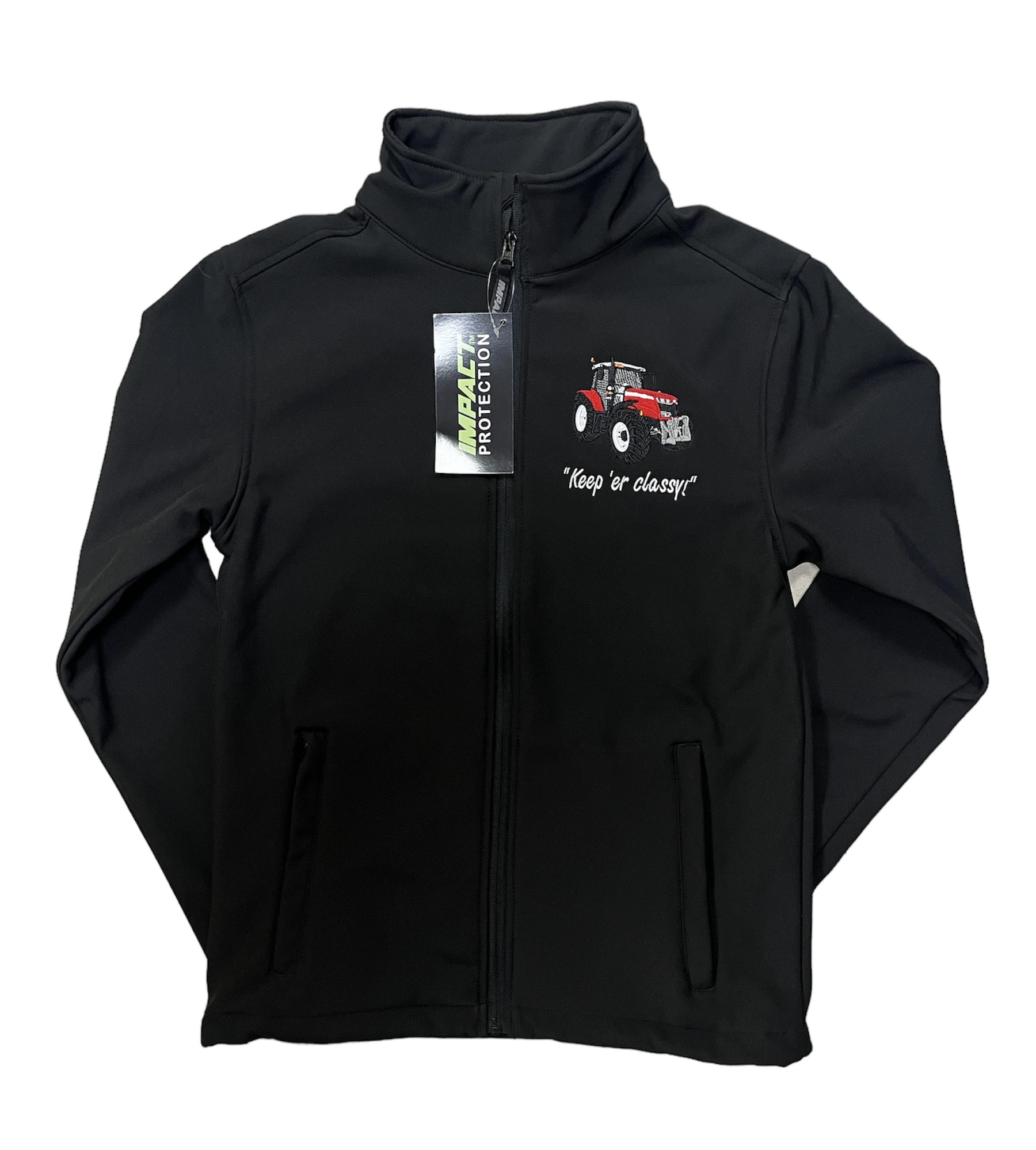 MEN'S IMPACT SOFTSHELL JACKET - RED TRACTOR