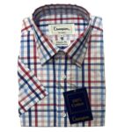MEN'S CHAMPION SHORT SLEEVE SHIRT - TORQUAY / RED