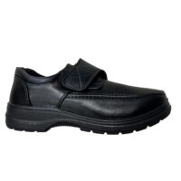 MEN'S CHARLES SOUTHWELL VELCRO SHOE / STUART - BLACK