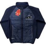 KIDS HUNTER BLUE TRACTOR JACKET - NAVY