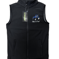 MEN'S IMPACT SOFTSHELL BODYWARMER - BLUE TRACTOR AND TANKER
