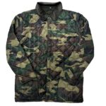 MEN'S FLEECE LINED CAMO JACKET - GREEN