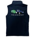 BLUE TRACTOR AND BALER GILET - NAVY