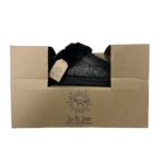 JO AND JOE SLIPPERS - BLACK