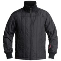 ENGEL QUILTED JACKET - BLACK