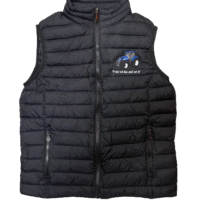 MEN'S PADDED BODYWARMER - BLUE TRACTOR