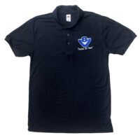 PASSION FOR POWER POLO T-SHIRT - BLACK