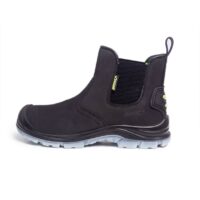 IMPACT HI-TEC SLIP ON SAFETY BOOTS - BLACK