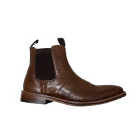 MEN'S LEATHER BROGUE DEALER BOOT