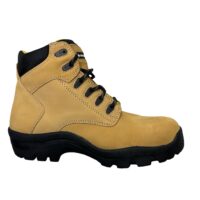 DUNLOP MEN'S STEEL TOE SAFETY BOOTS - HONEY