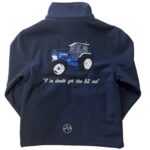 KIDS 8210 TRACTOR BACK LOGO - NAVY