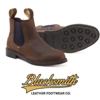 KIDS BLACKSMITH DEALER BOOT - WAX BROWN / 007