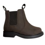 KIDS CATESBY SLIP ON DEALER BOOTS - BROWN / CX61E