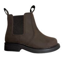 KIDS CATESBY SLIP ON DEALER BOOTS - BROWN / CX61E