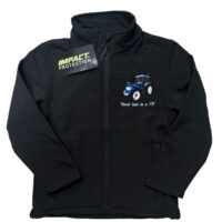 KIDS 7810 TRACTOR FRONT ONLY JACKET - BLACK