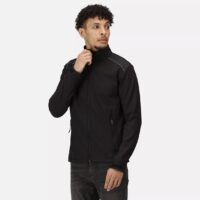 REGATTA SANDSTORM SOFTSHELL JACKET - BLACK