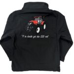 KIDS IMPACT SOFTSHELL JACKET - RED 220 TRACTOR