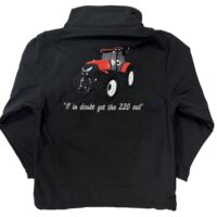 KIDS IMPACT SOFTSHELL JACKET - RED 220 TRACTOR