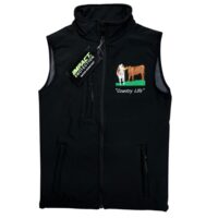 IMPACT SOFTSHELL GILET COUNTRY LIFE - BLACK
