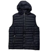 MEN'S PADDED GILET - BLACK