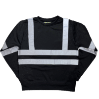 HI-VIS SWEATSHIRT - BLACK