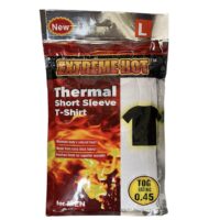 MEN'S THERMAL SHORT SLEEVE T-SHIRT - WHITE