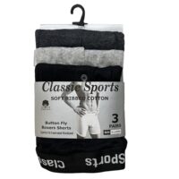MEN'S 3PK CLASSIC SPORTS SOFT RIBBED COTTON