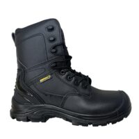 IMPACT COMMANDO LACE SAFETY BOOTS - BLACK