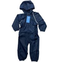 KIDS SPLASHAWAY COVERALL - NAVY
