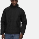 MEN'S REGATTA ECO DOVER WATERPROOF JACKET - BLACK